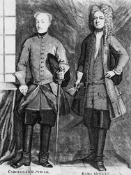 Charles XII of Sweden with His Advisor Baron Gortz
